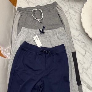 NWT JANIE&JACK Joggers. Each sold& posted sep. Sz 12. NAVY bundle4discounts